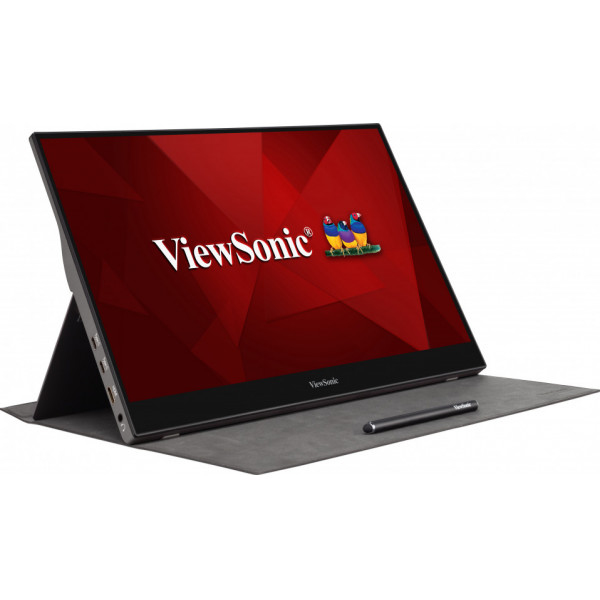 [766907007077] 766907007077 ViewSonic 16”  TD1655 Touchscreen FHD IPS , 2x Type-C (Power in with Video  Data). 3.5mm Audio, Mini HDMI x 1, Ultra Portable Monitor