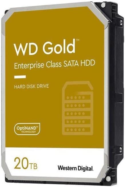 [718037896663] 718037896663 Western Digital Gold 20TB 3.5" Enterprise Class SATA 6 Gb/s HDD 7200 RPM Cache Size 512MB 5-Year Limited Warranty