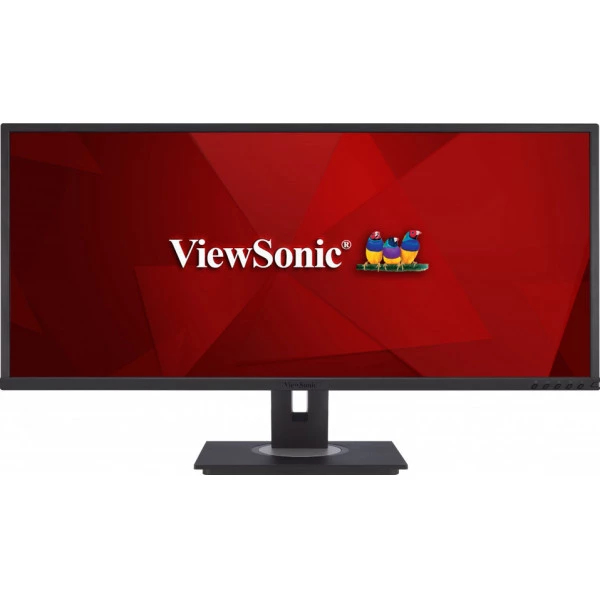 [766907011548] 766907011548 ViewSonic 34" WQHD 3440 x 1440, USB-C Dock, 90w Charger,Ethernet, FreeSync, Speaker, VDisplay, HAS, Superclear VA, VG3456 Business  Education Monitor