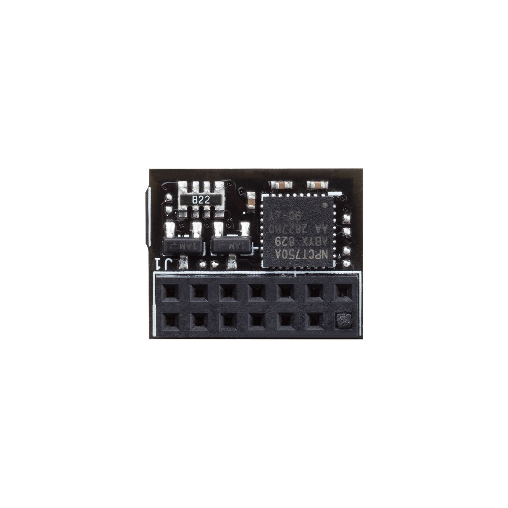[4718017210287] 4718017210287 ASUS TPM-SPI TPM Chip, Improve Your Computer's Security. 14-1 pin and SPI interface, Nuvoton NPCT750, Compliant With TCG Specification Family 2.0