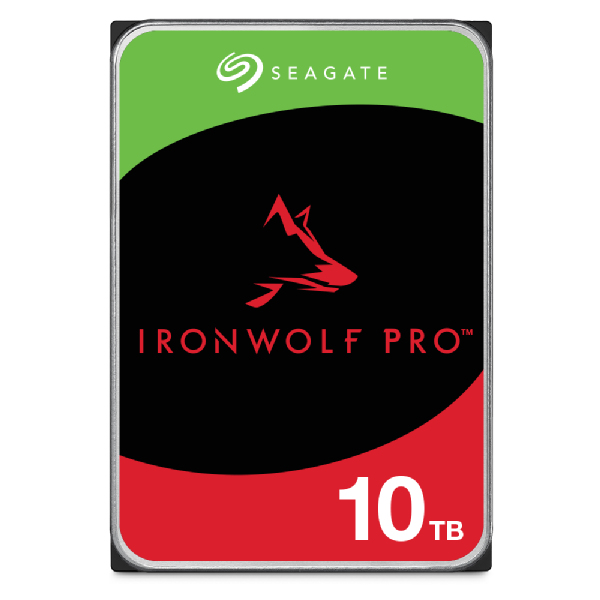 [8719706432320] 8719706432320 Seagate 10TB 3.5" IronWolf Pro NAS  SATA Hard Drive (ST10000NT001) -5-year limited warranty -6Gb/s Connector - CMR Recording Technology