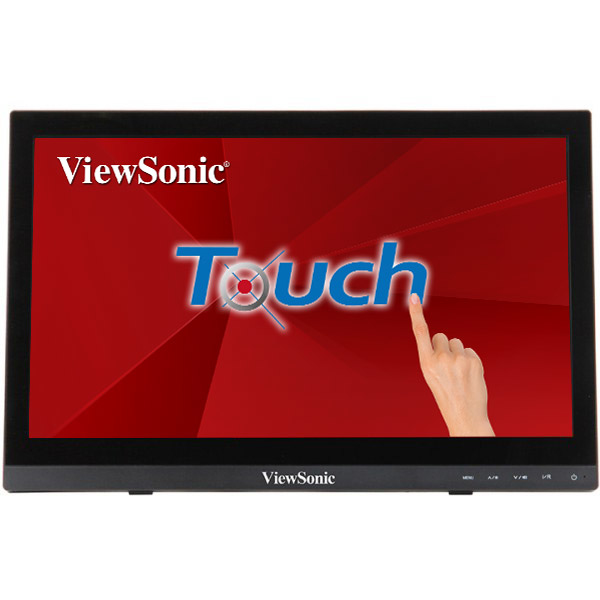 [766907985511] 766907985511 ViewSonic TD1630-3 16" 10 Point Projected Capactitive Touch, HDMI and VGA, Dual Speakers, Durable, Scratch Resistant, VESA 75, Monitor. KIOSK
