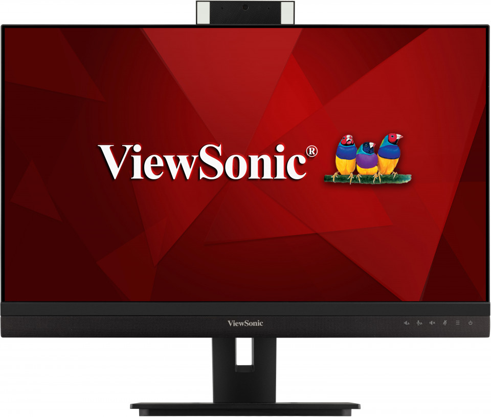 [766907018967] 766907018967 ViewSonic 27" Webcam w/ 2 way Noise reduction, IPS 2K QHD, USB-C 90W, Docking. HDMI, DP, RJ45, Advance Replacement, Business Monitor