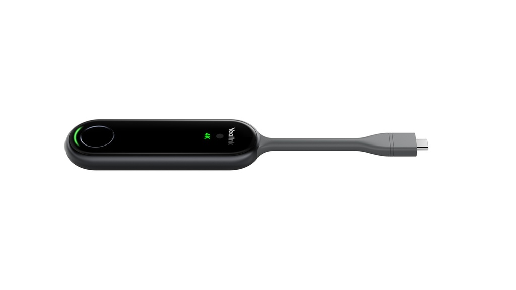 [6938818309920] 6938818309920 Yealink WPP30 Wireless Presentation Pod | One-click, Trouble-free Presentations, Plug  Play, Hardware Encoding, 4K UHD, Wifi 16 High-speed Chip