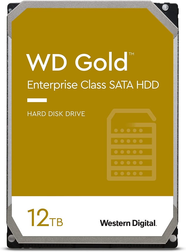 [718037854519] 718037854519 Western Digital Gold 12TB 3.5" Enterprise Class SATA 6 Gb/s HDD 7200 RPM Cache Size  256MB 5-Year Limited Warranty (LS) replacement model WD122KRYZ