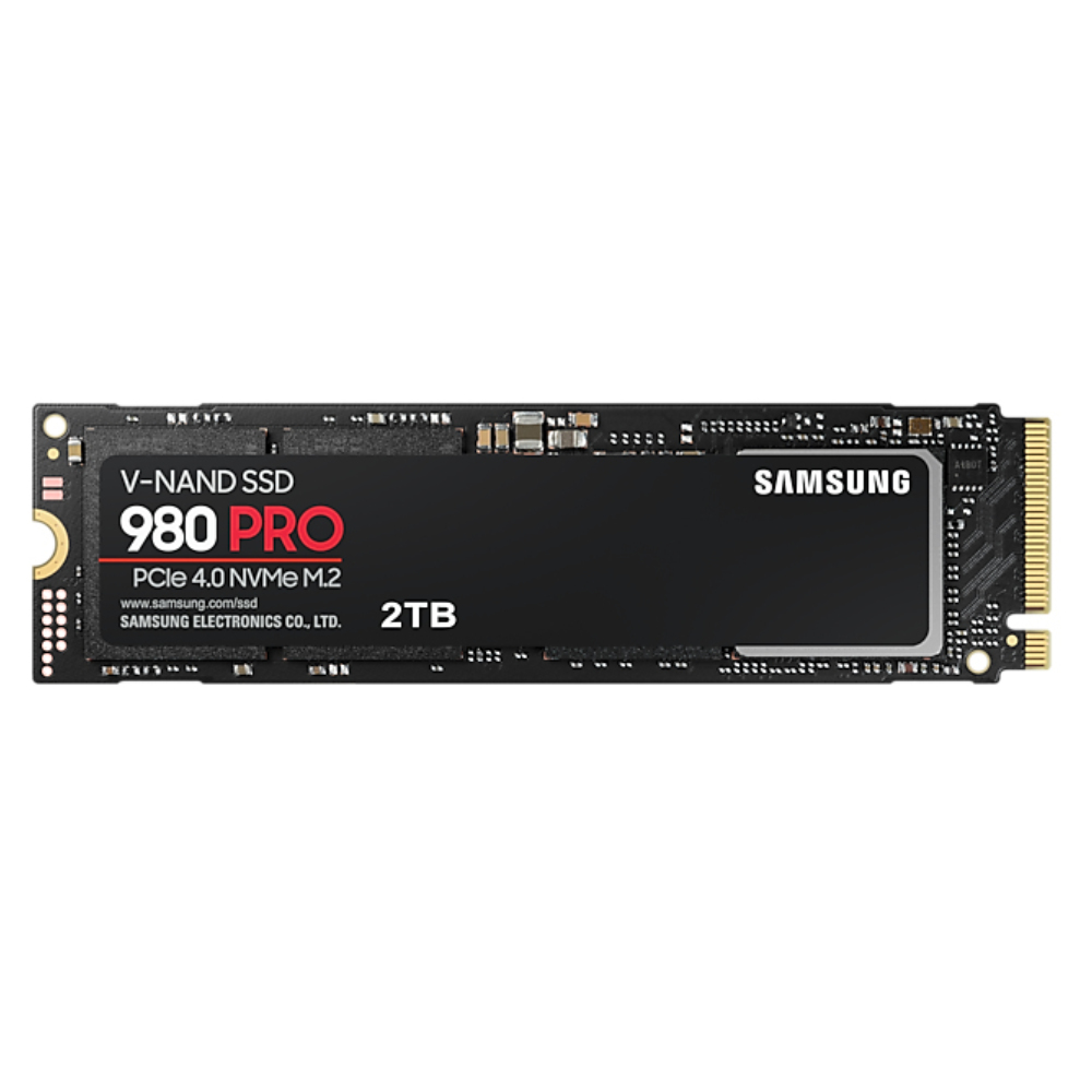[8806090696534] 8806090696534 Samsung 980 Pro 2TB Gen4 NVMe SSD 7000MB/s 5100MB/s R/W 1000K/1000K IOPS 1200TBW 1.5M Hrs MTBF for PS5 5yrs Wty