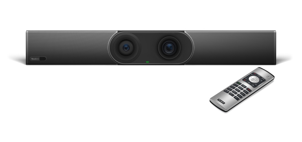[6938818314986] 6938818314986 Yealink MeetingBar A30 Microsoft Teams and Zoom Rooms on Android, Medium Room, 10-15 people, Two 4K Cameras, Auto Framing, VCR11