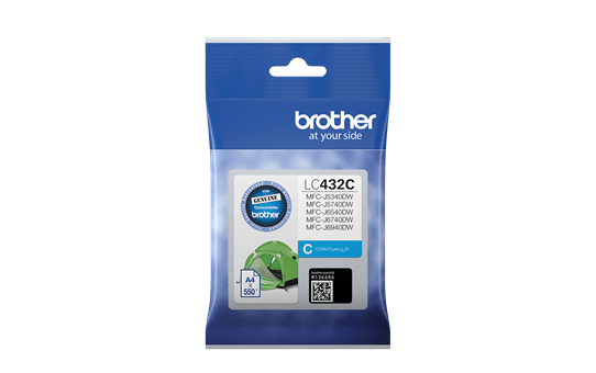 [4977766816076] 4977766816076 CYAN INK CARTRIDGE TO SUIT MFC-J5340DW/MFC-J5740DW/MFC-J6540DW/MFC-J6740DW/MFC-J6940DW -UP TO 550 PAGES