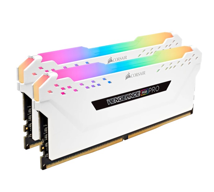 [840006614692] 840006614692 Corsair Vengeance RGB PRO 16GB (2x8GB) DDR4 3200MHz C16 Desktop Gaming Memory White