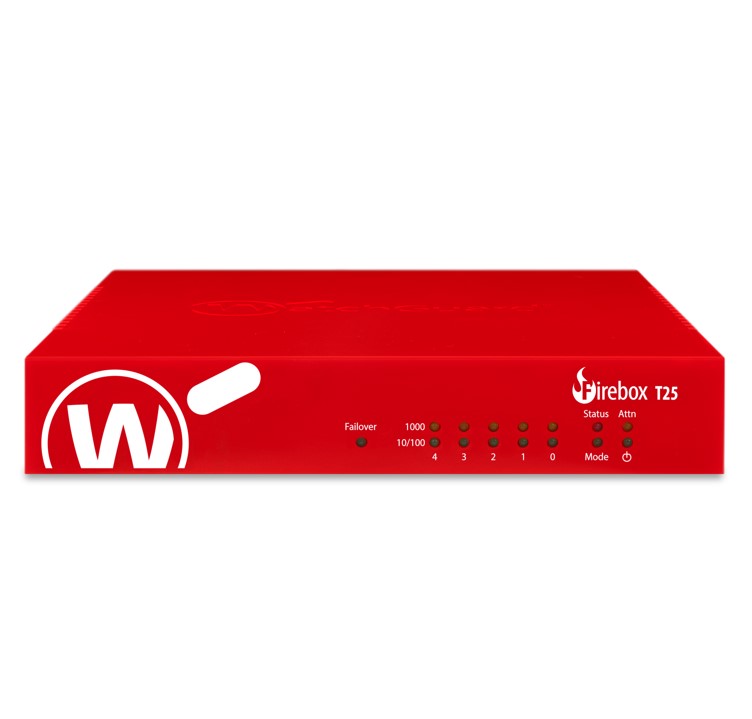[654522623690] 654522623690 WatchGuard Firebox T25 with 1-yr Total Security Suite