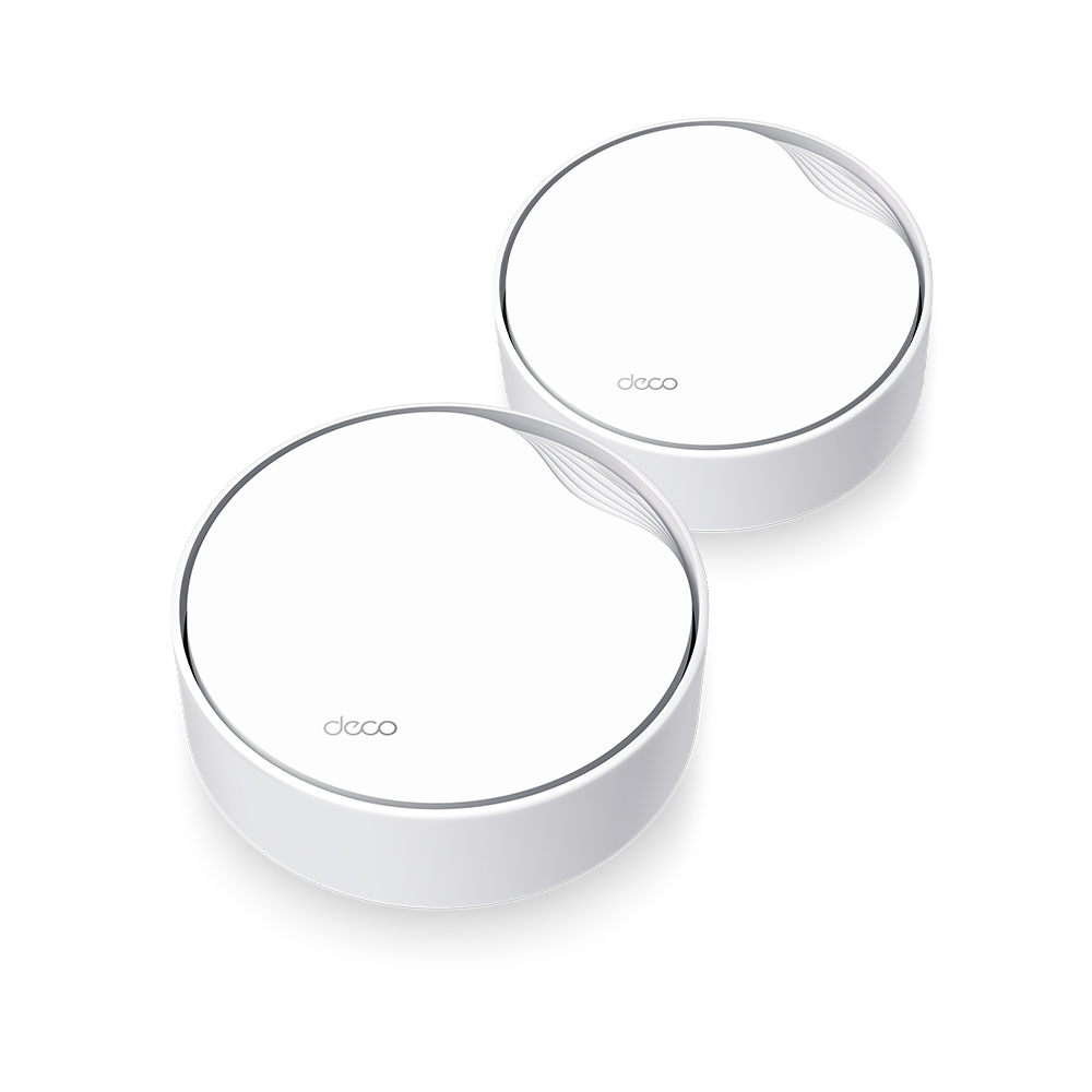 [4897098689837] 4897098689837 TP-Link Deco X50-PoE(2-pack) AX3000 Whole Home Mesh WiFi 6 System with PoE,  574 Mbps at 2.4 GHz + 2402 Mbps at 5 GHz