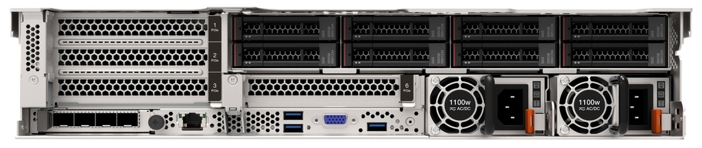 [SVL-SR665V3-7D9AA01G] SVL-SR665V3-7D9AA01G LENOVO ThinkSystem SR665 V3, 1xAMD EPYC SP5 GENOA 9224 24C 2.15-2.25GHz 200W 200W, SFF, 1x32GB 2Rx8, ThinkSystem RAID 9350-8i 2GB Flash PCIe 12Gb Adap