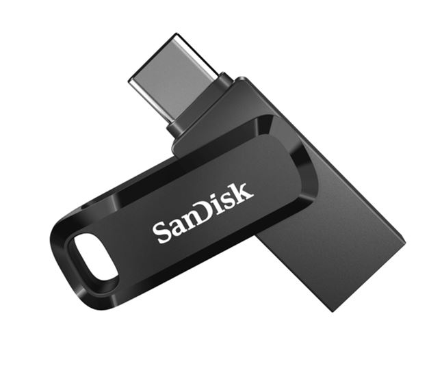 [619659180140] 619659180140 SanDisk 512GB Ultra Dual Drive Go 2-in-1 USB-C  USB-A Flash Drive Memory Stick 150MB/s USB3.1 Type-C Swivel for Android Smartphones Tablets Macs PCs