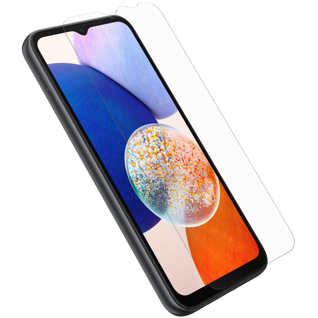 [840304715671] 840304715671 OtterBox Trusted Glass Samsung Galaxy A14 5G (6.6") Screen Protector Clear - (77-91373), 2x Anti-Scratch, 9H Surface Hardness, 2 Years Warranty