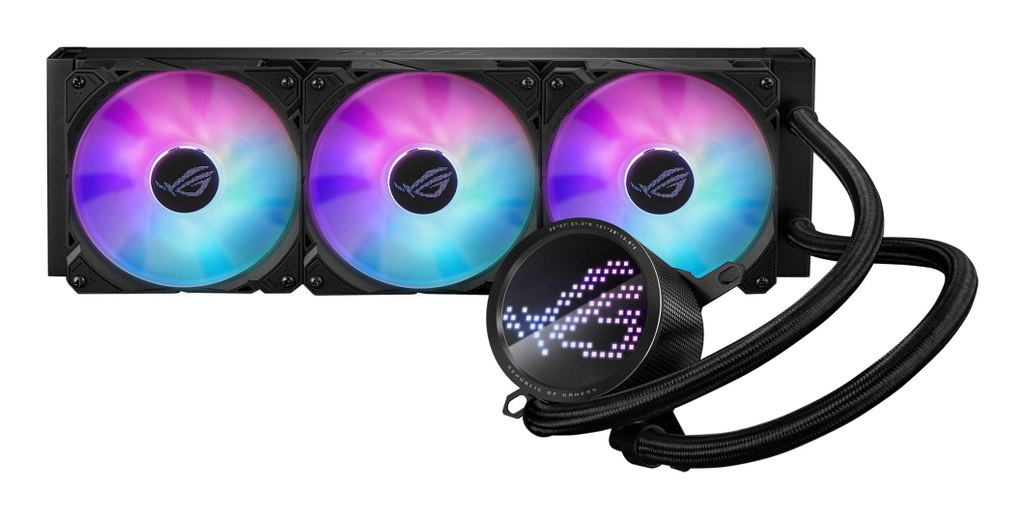 [4711081927945] 4711081927945 ASUS ROG RYUO III 360 ARGB All-In-One Liquid CPU Cooler, Anime Matrix™ LED Display, ROG ARGB, LGA 1700/1200/115x/ AM4/AM5/Aura Sync