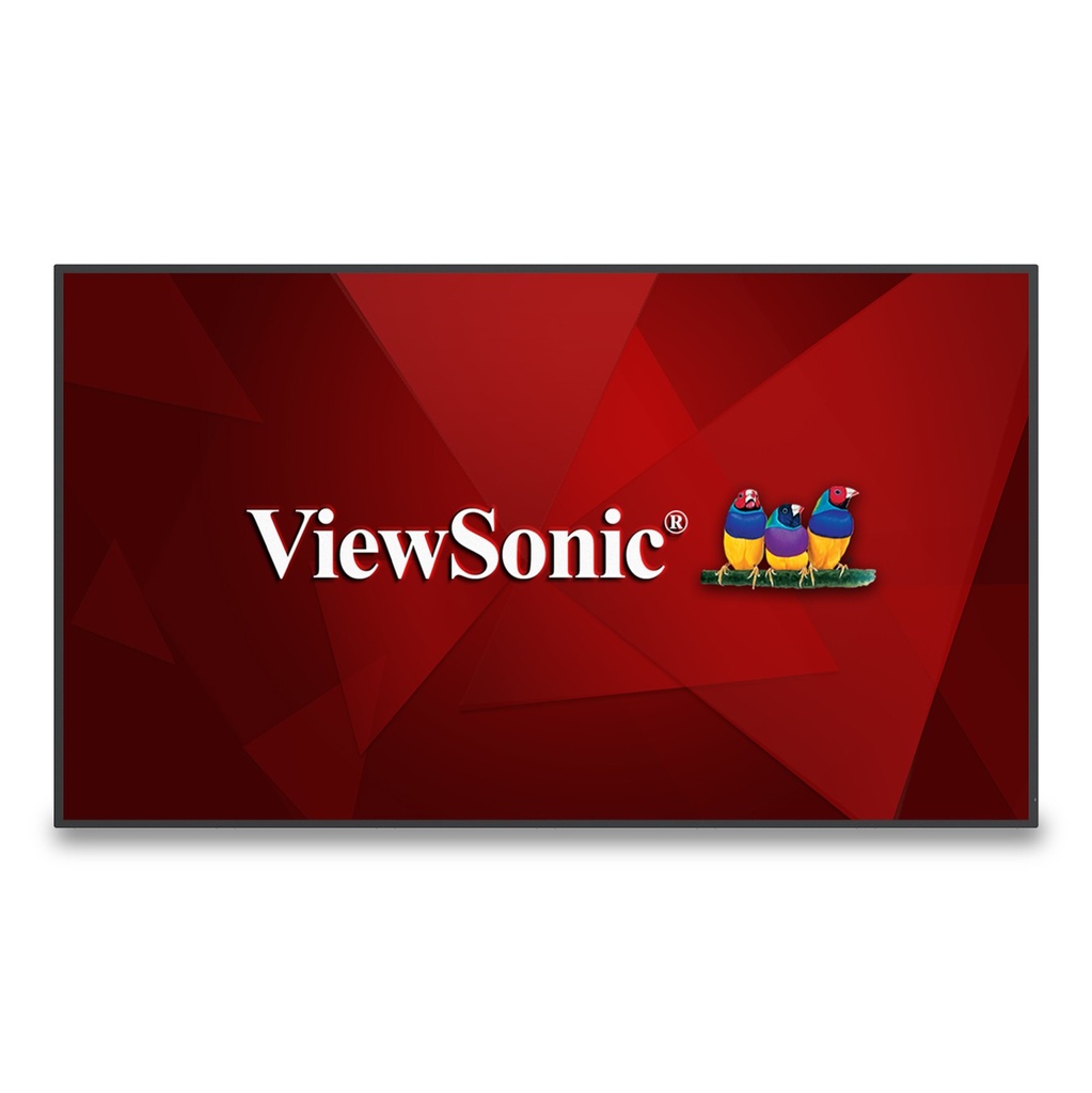 [766907017472] 766907017472 ViewSonic 55" 4K Commercial Display. 24/7 playback, 24/7, USB-C 65w, Remote Device Management with myViewBoard. ProAV 3Yrs AR