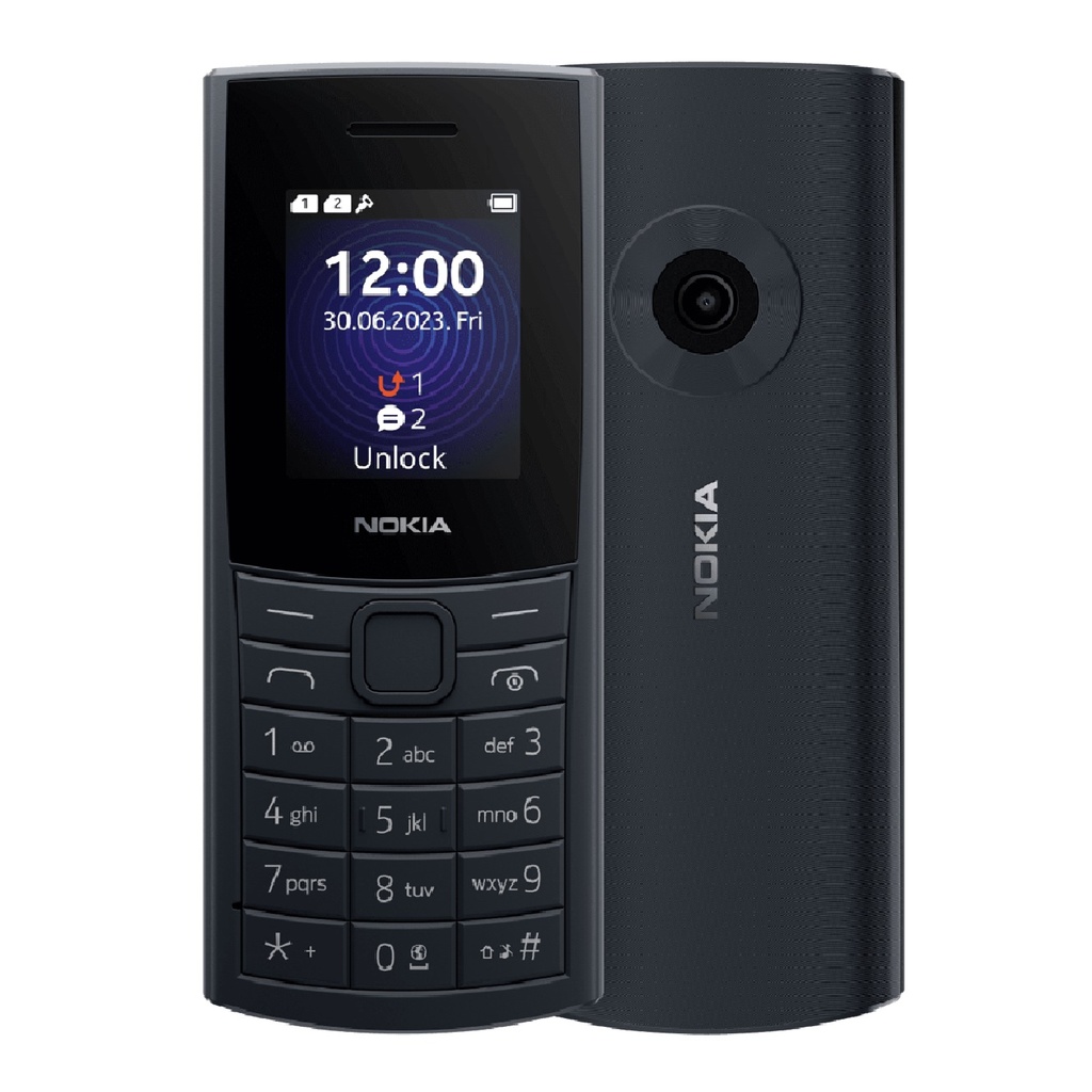[6438409087300] 6438409087300 Nokia 110 4G 128MB - Midnight Blue (1GF018NPE1L01)*AU STOCK*, 1.8", 48MB/128MB, Dual SIM, 1450mAh, 2 Years Warranty