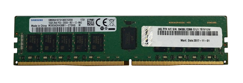 [889488509980] 889488509980 LENOVO ThinkSystem 32GB TruDDR4 3200 MHz (2Rx4 1.2V) RDIMM