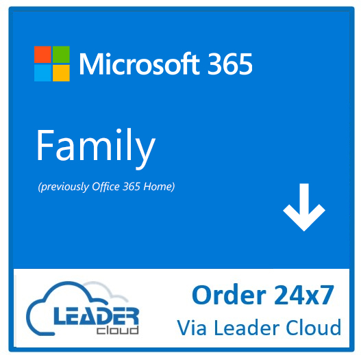 [CSP-ESD-M365H] CSP-ESD-M365H Microsoft ESD 365 Family / Home ( ESD Product Key Via Leader  CSP Portal - No Refund)
