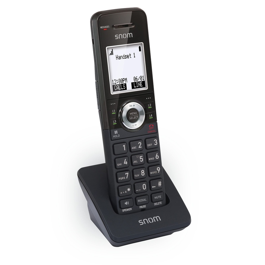4260059582926 SNOM M10 Office Handset, Headset Connectable, Backlit Keypad, Long Standby time, Advanced Audio Quality **IPS-M10-PP**