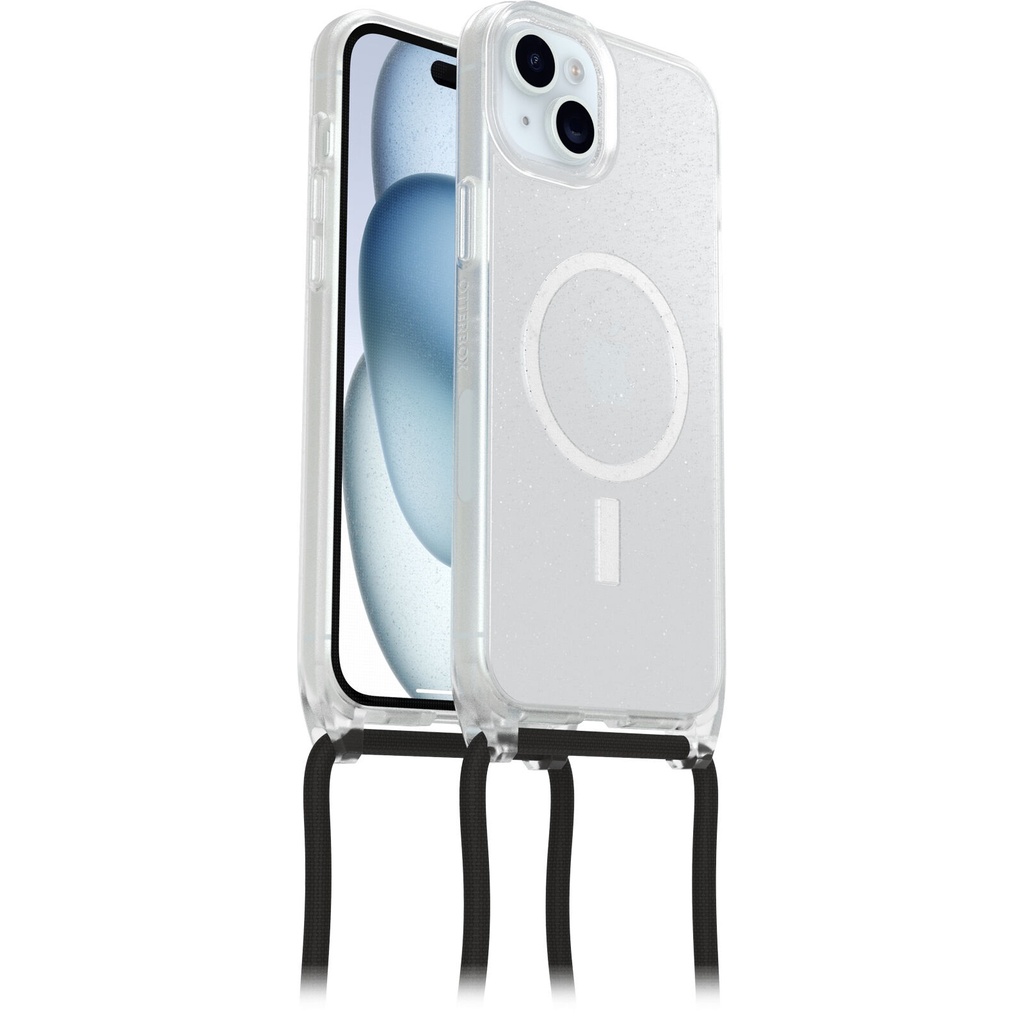 [840304739424] 840304739424 OtterBox React Necklace MagSafe Apple iPhone 15 Plus / iPhone 14 Plus (6.7") Case Stardust - (77-93583), DROP+ Military Standard,7 Years Warranty