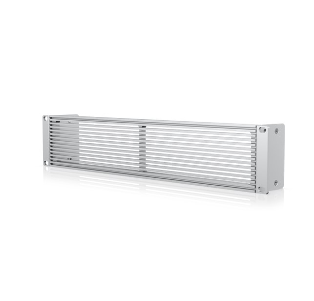 [810010079978] 810010079978 Ubiquiti 2U Rack Mount Vented OCD Panel, Silver Vented Blank Panel, Compatible with the Toolless Mini Rack, 2Yr Warr