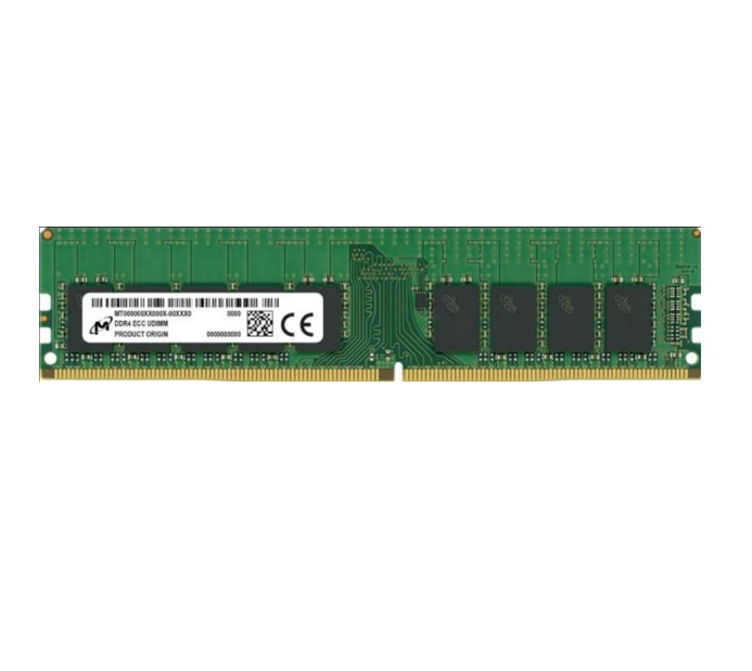 [649528926845] 649528926845 Micron 32GB (1x32GB) DDR4 ECC UDIMM 3200MHz CL22 2Rx8 ECC Unbuffered Server Memory 3yr wty