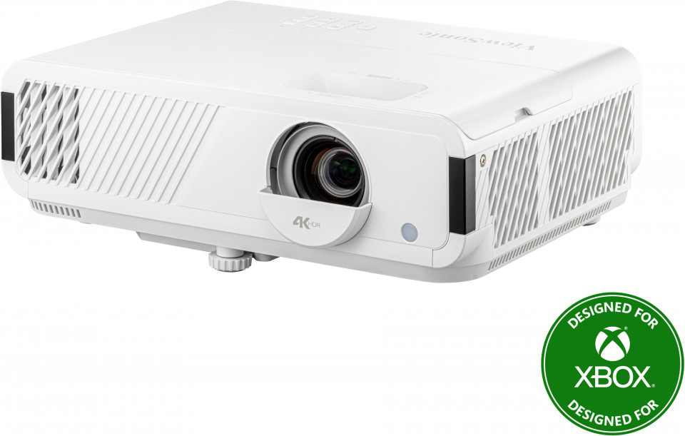 766907020076 ViewSonic PX749-4K, Long Throw True 4K, 4.2ms  240hz refresh rate, up to 300' display, 4,000 ANSI Lumens 4K, HDR, USB-C, Professional Projector