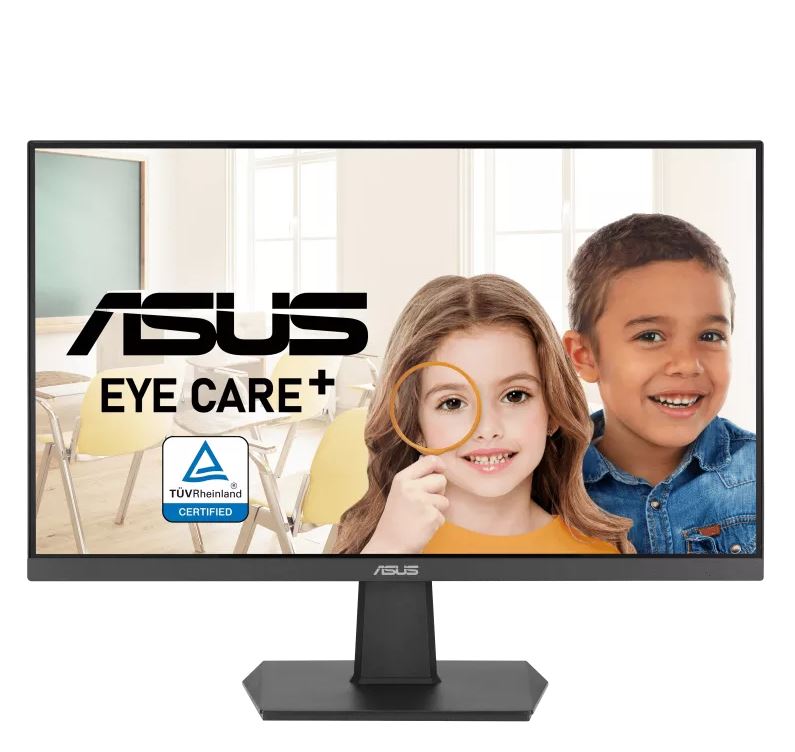 [4711387078310] 4711387078310 ASUS VA27EHF 27" Eye Care Gaming Monitor, IPS, Full HD, Frameless, 100Hz, Adaptive-Sync, 1ms MPRT, 1x HDMI, Low Blue Light, Zero Dead Pixel Policy
