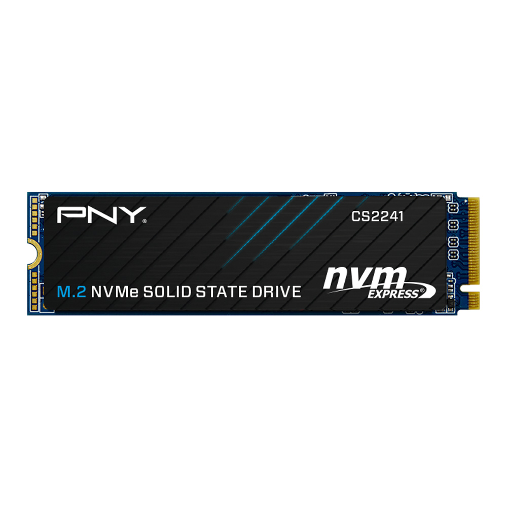 [4718006454371] 4718006454371 PNY CS2241 2TB NVMe SSD Gen4x4 M.2 5000MB/s 4200MB/s R/W TBW 1.5M hrs MTBF 5yrs wty