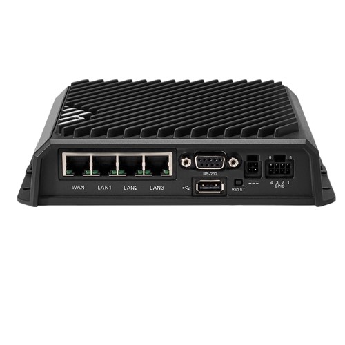 [NHC-R1900A-3Y] NHC-R1900A-3Y Cradlepoint R1900 Mobile Ruggedized Router, 5G Low/Mid-Band, Advanced Plan, 4x SMA cellular connectors, 4x GbE Ports, Dual SIM, 3 Year NetCloud