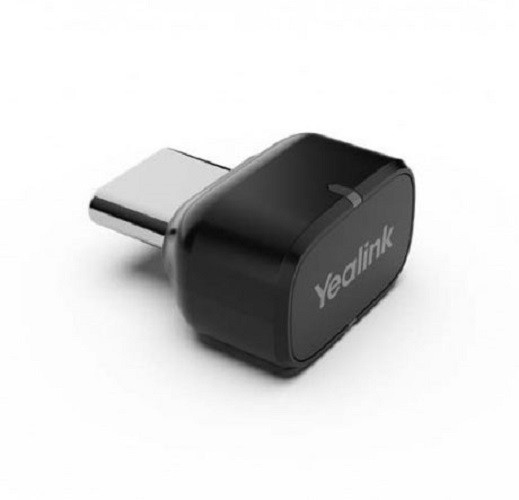 [6938818310094] 6938818310094 Yealink BT51-C, USB-C Bluetooth Dongle, Support BH72/BH76 Connect To PC , guarantees a first-rate range of up to 100ft/30m Black, Plug-and-play