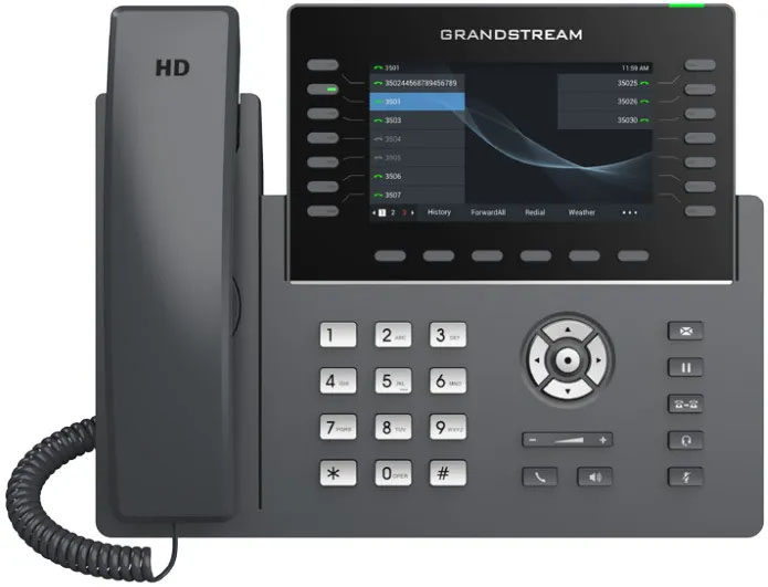 6947273703969 *LS* Grandstream GRP2650 14 Line IP Phone, 4 SIP Accounts, 320x240 Colour Screen, BLF Keys, HD Audio *LAST STOCK*