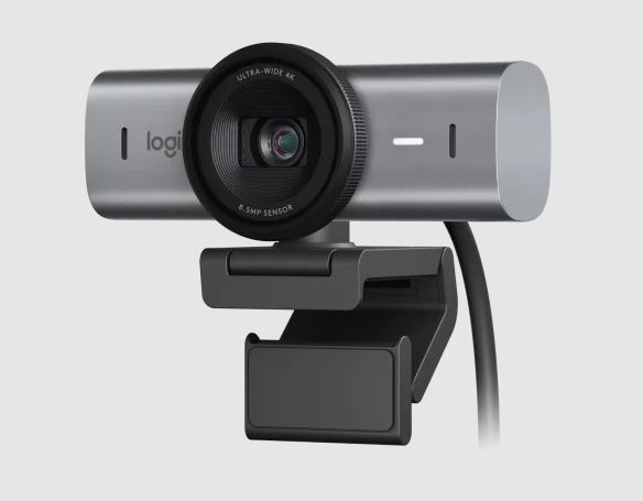 [97855184672] 97855184672 Logitech MX BRIO 4K Ultra HD Collaboration and Streaming Webcam – GRAPHITE  1-Year Limited Hardware Warranty