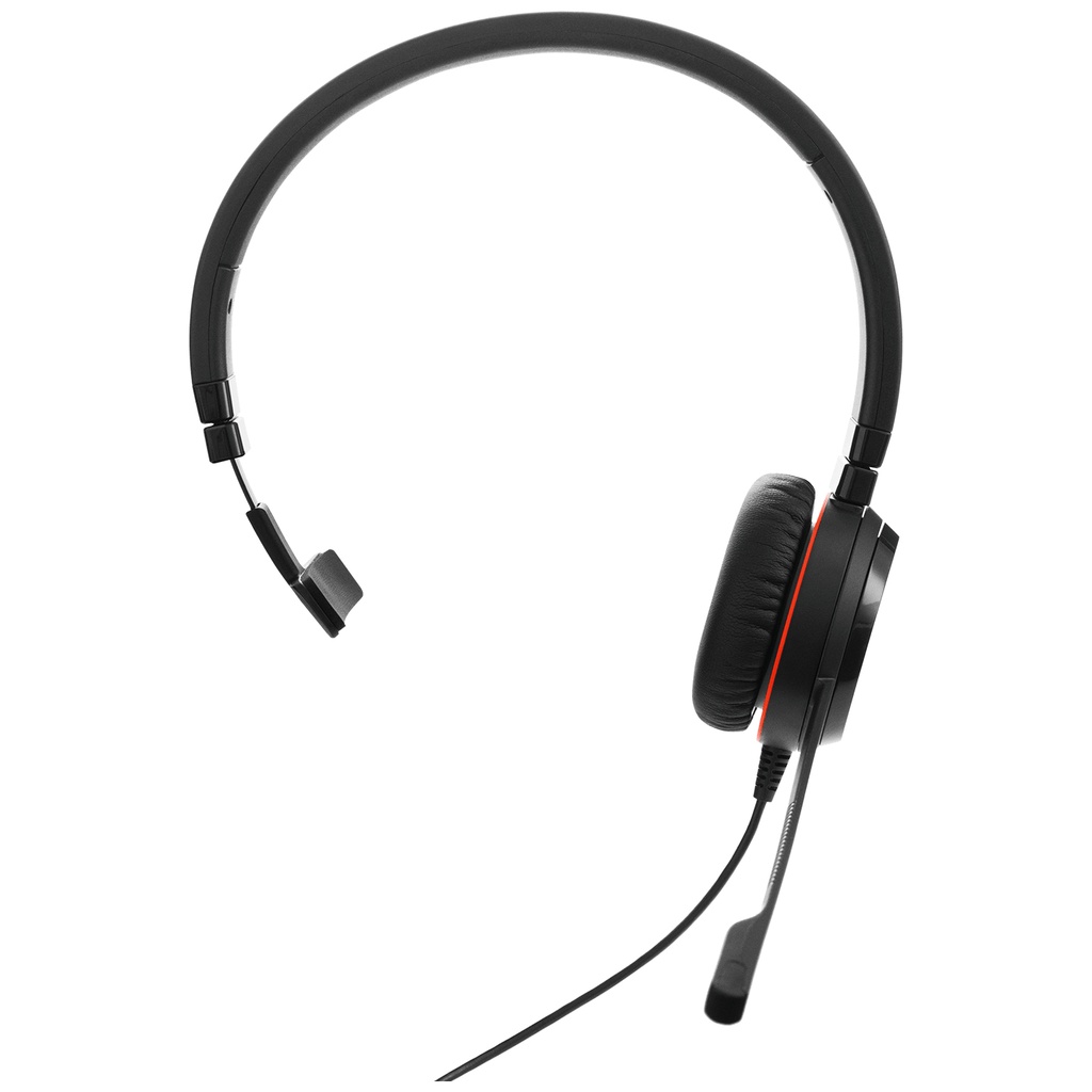 [5706991021127] 5706991021127 Jabra Evolve 20 UC Mono SE, USB-A Headset, Passive Noise Cancellation, Easy Call Management, Plug-and-play, Leatherette Ear Cushions