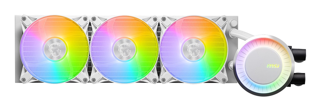 [4711377124157] 4711377124157 MSI MAG CORELIQUID E360 WHITE Liquid CPU Cooler, LGA 1150/1151/1155/1156/1200/1700/AM5/AM4/TR4/sTRx4