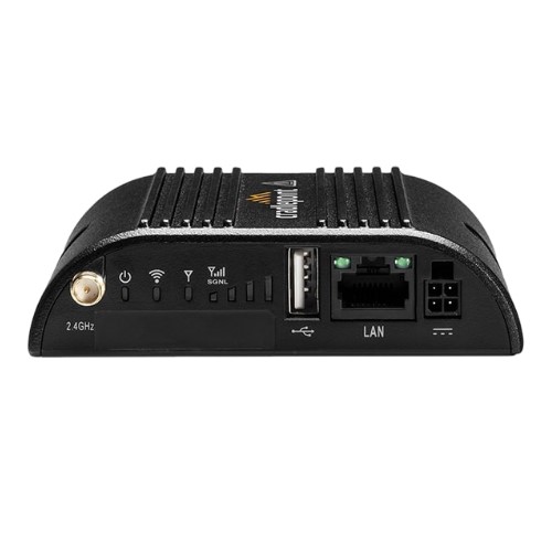 [810007801827] 810007801827 Cradlepoint IBR200 IoT Router, Cat 1, Essentials Plan, 2x SMA cellular connectors, 1x FE Ports, Dual SIM, 3 Year NetCloud