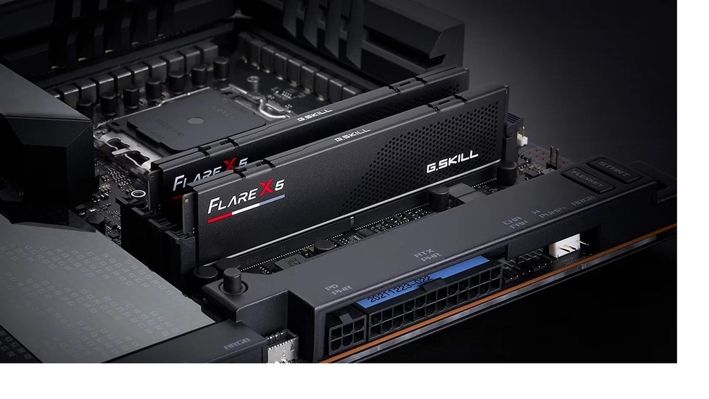 [4713294232830] 4713294232830 G.SKILL F5-5600J3636D32GX2-FX5 64GB (2 x 32GB)/ DDR5 5600 MT/s/ Timings 36-36-36-89/ Voltage 1.25V/ Flare X5