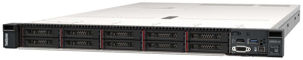 [7Z71A013AU] 7Z71A013AU LENOVO ThinkSystem SR630 V2, 1xIntel Xeon Silver 4310 12C 2.1GHz 120W, SFF, 1x32GB 2Rx8, SW RD, 1x750W, XCC Enterprise