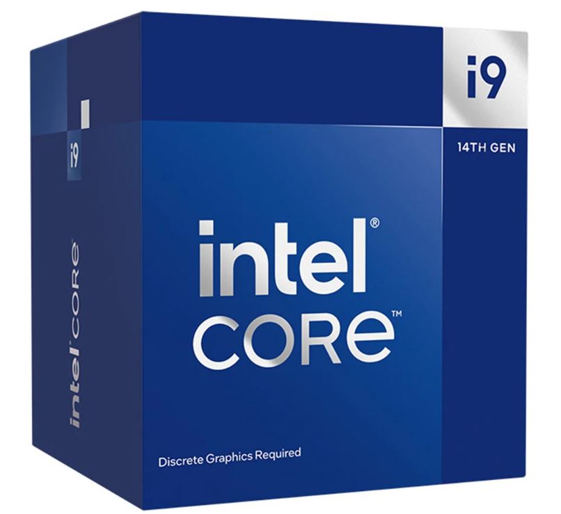 [5032037279208] 5032037279208 Intel i9 14900F CPU 4.3GHz (5.8GHz Turbo) 14th Gen LGA1700 24-Cores 32-Threads 68MB 65W Graphics Card Required Retail Raptor Lake with Fan (LS)
