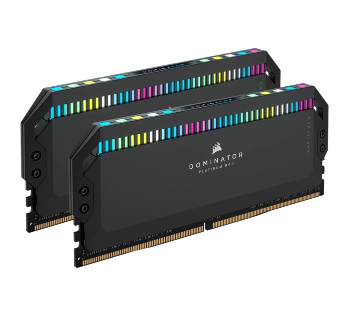 [840006664956] 840006664956 Corsair Dominator Platinum RGB 64GB (2x32GB) DDR5 UDIMM 6600Mhz C32 1.1V Black Desktop PC Gaming Memory