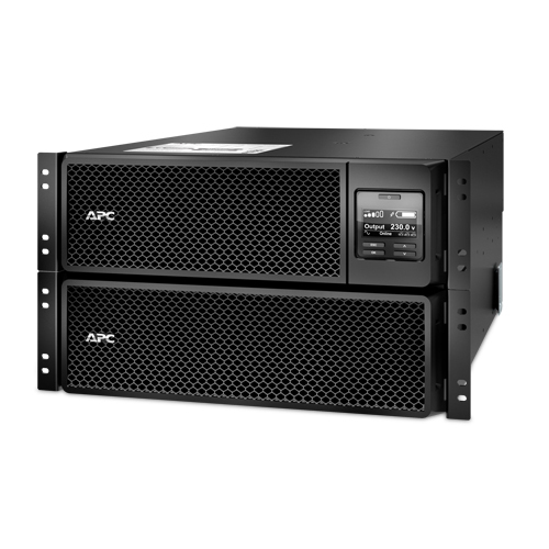 [731304304296] 731304304296 APC Smart-UPS On-Line, 8kVA/8kW, Rackmount 6U, 230V 3:1 and 1:1, 6x C13+4x C19 IEC outlets, Network Card+SmartSlot, Extended runtime, W/ rail kit