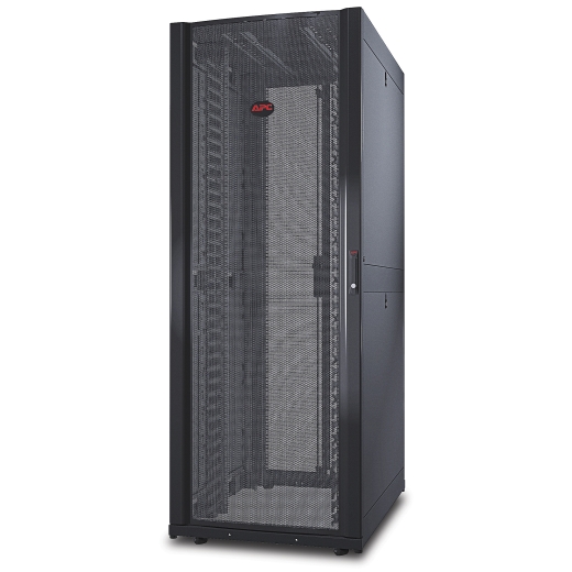 [UPA-AR3140] UPA-AR3140 APC NetShelter SX, Networking Rack Enclosure, 42U, Black, 1991H x 750W x 1070D mm with Casters, Feet, Vertical Cable Managers, Side Panels