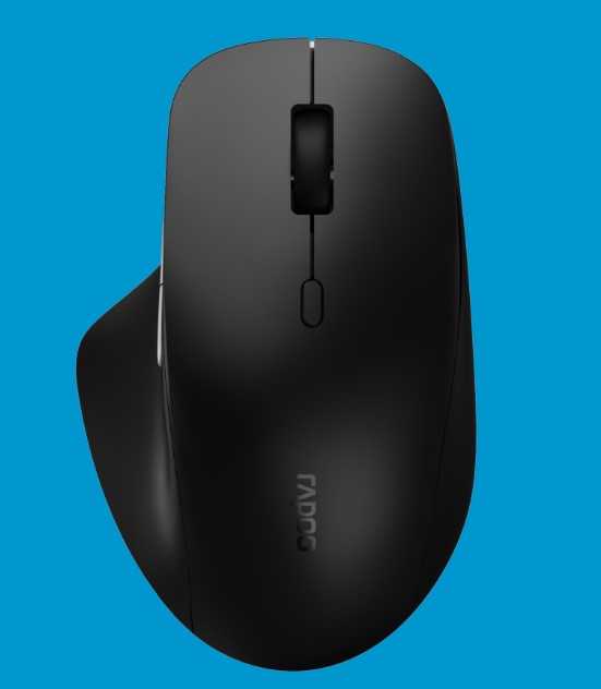 [6940056122377] 6940056122377 RAPOO M50 PLUS BLACK Wireless Optical Mouse -4-speed preset DPI -Wireless 2.4G transmission. Office and Business Choice
