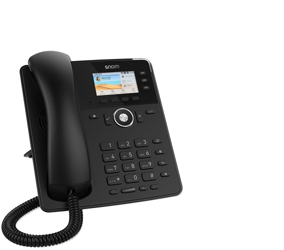 4260059582582 SNOM D717 4 Line Professional IP Phone, Gbit port  1 USB port, 4 Context-sensitive Function Keys, Wideband Audio