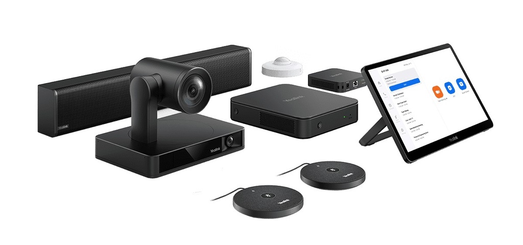 [IPY-ZVC860-C5-710] IPY-ZVC860-C5-710 Yealink ZVC860 Windows Based Zoom Rooms Kit, MCore Pro, MTouch-Plus, Roomsensor, 1x UVC86 12x Optical Zoom Camera, 1x Mspeaker-II, 2x VCM35 Wired MICs