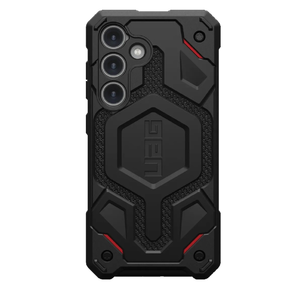 [840283912221] 840283912221 UAG Monarch Pro Magnetic Kevlar Samsung Galaxy S24 5G (6.2") Rugged Case - Black (214412113940), 25ft. Drop Protection (7.6M), 10 Years Warranty