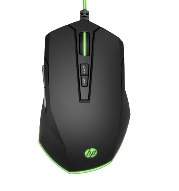 [4580511532093] 4580511532093 HP Pavilion 200 Gaming Mouse - USB Optical Sensor 3,200 DPI 12 RGB Modes 5 Customizable Buttons Ergonomic Comfort Light Weight 120g for Laptop PC Mac