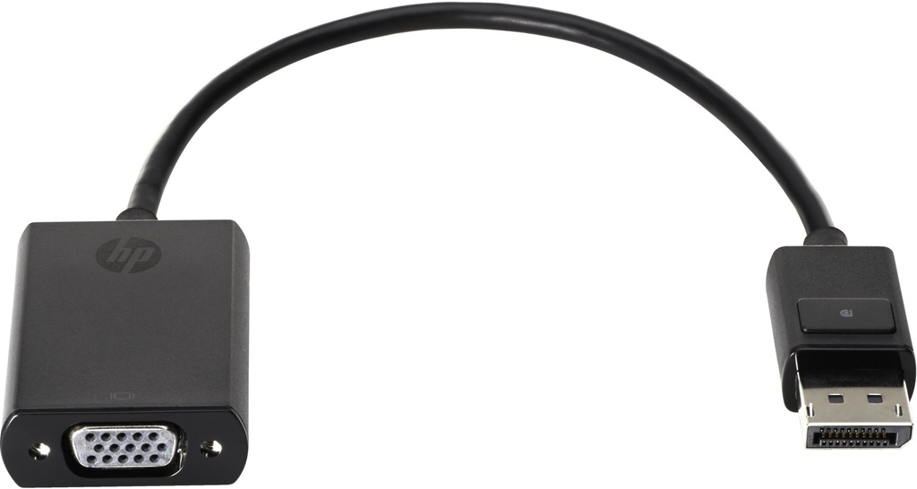 [4514953681071] 4514953681071 HP DisplayPort DP to VGA Adapter Converter 20cm Cable Male to Female for HP Notebook Desktop to Monitor Projector HDTV Device