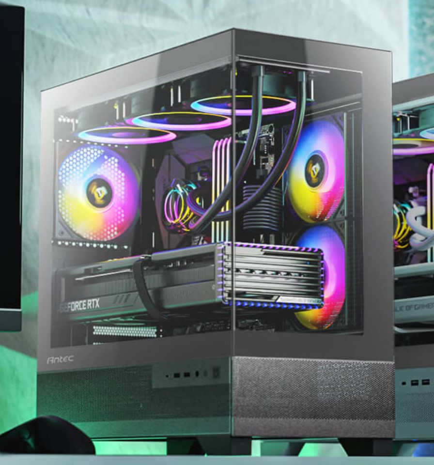 [761345101431] 761345101431 Antec CX500M ARGB Seamless  mATX, ITX, USB-C, Up to 6 Fans. 3 x ARGB included (2x Front Right, 1 x Rear). Gaming Case